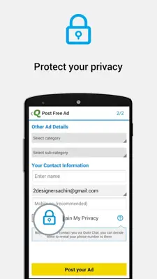 Quikr android App screenshot 18