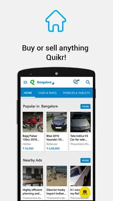 Quikr android App screenshot 20